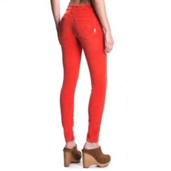 MOTHER Denim The Looker Little Bit Country Corduroy Low Rise Ankle Pants - Picture 1 of 11